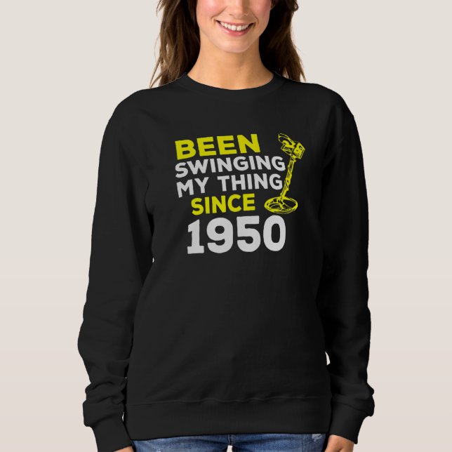 Sweatshirt Détecteur de métaux depuis 1950 H (Devant)