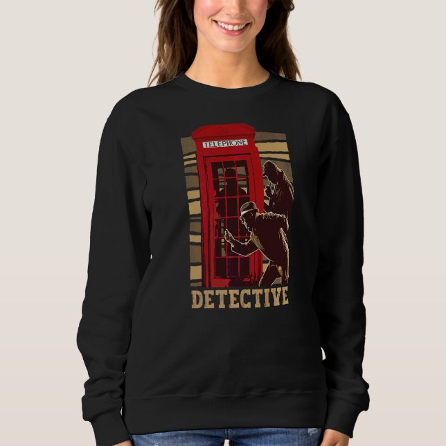 Sweatshirt Détective Spy Détective privée Enquête (Devant)