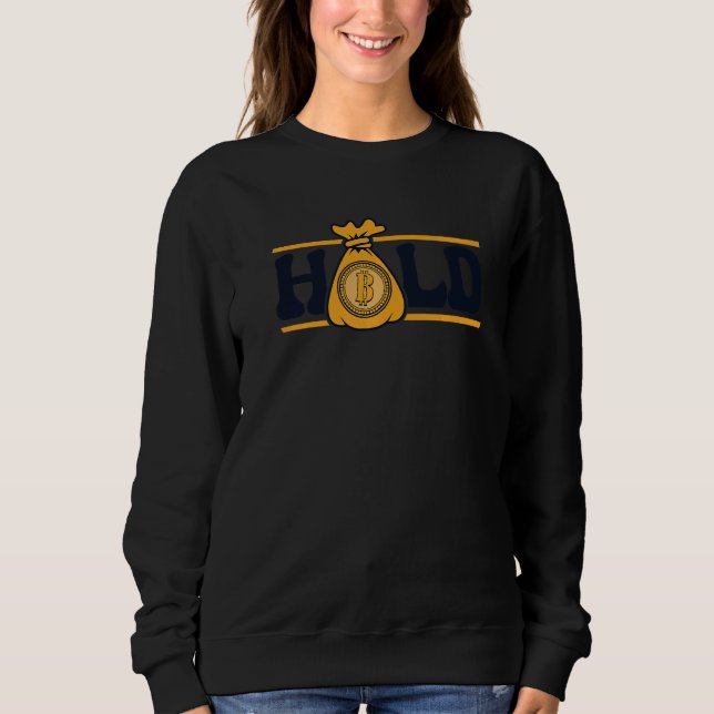 Sweatshirt Détenir Crypto Cryptomonnaie Blockchain Crypto Com (Devant)