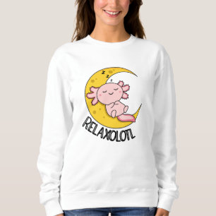 Sweatshirt Détente Axolotl Amateurs, Beaux Animaux Détente