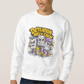 Sweatshirt Detention Week Crew – Funny School Humor Street Ar