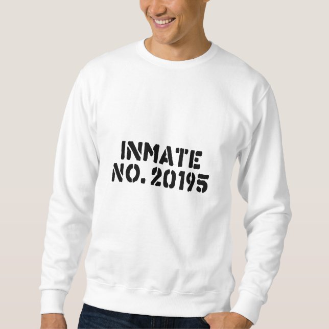 Sweatshirt détenu No. 20195 (Devant)