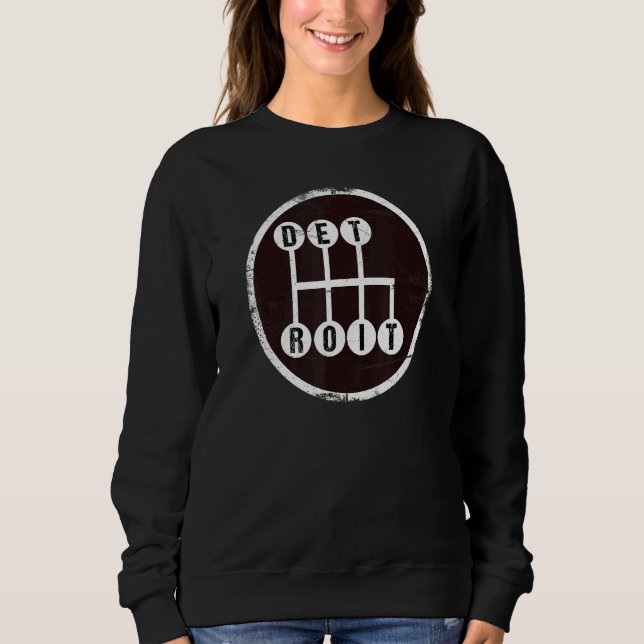 Sweatshirt Détroit Stick Shift (Devant)