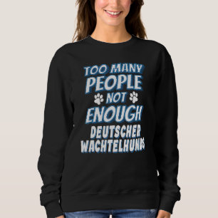 Sweatshirt Deutscher Wachtelhund race Chien propriétaire