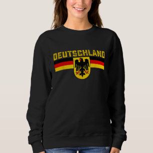 Sweatshirt Deutschland Allemagne Drapeau Aigle Allemand