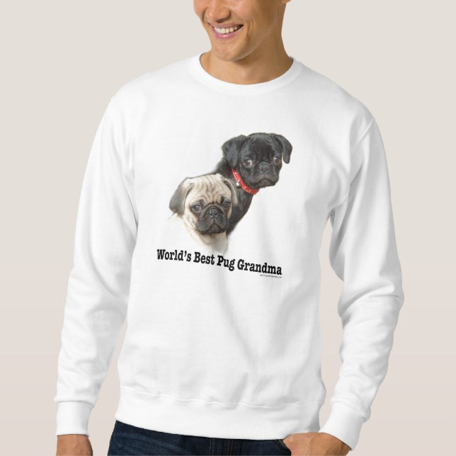 Sweatshirt Deux carlins (Devant)