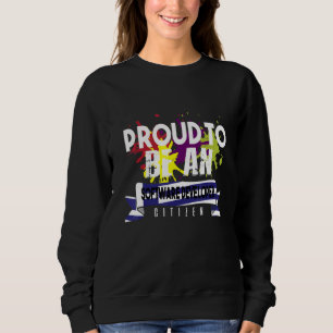 Sweatshirt Développeur de logiciels fier citoyen profession c