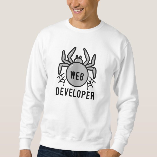Sweatshirt Développeur Web (Devant)