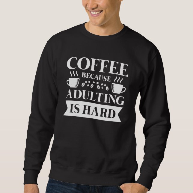 Sweatshirt Devenir Adulte Café (Devant)