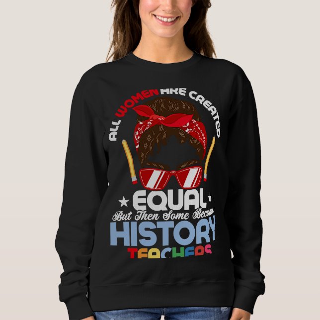 Sweatshirt Devenir enseignant d'histoire Professeur d'éducati (Devant)