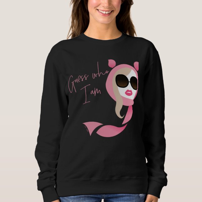 Sweatshirt Devinez Qui Je Suis - Le Lotus Blanc (Devant)