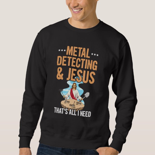 Sweatshirt Devis De Détection Métal Pour Un Métal Détection H (Devant)
