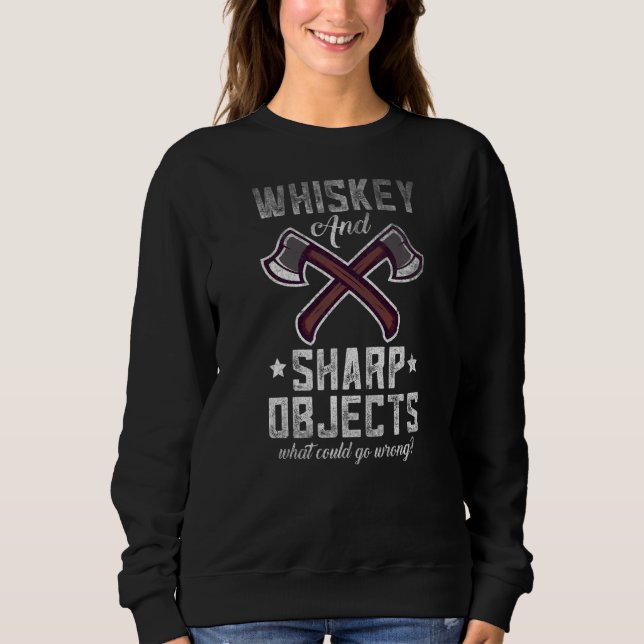 Sweatshirt Devis de hachure des cibles de lancement de x (Devant)