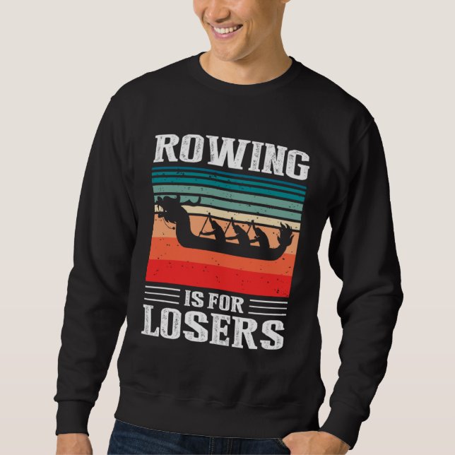 Sweatshirt Devis des rameurs de Dragon Boat pour la course de (Devant)