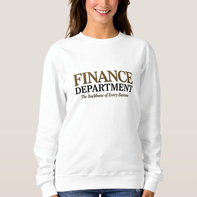 Sweatshirt Devis du ministère des Finances (Devant)