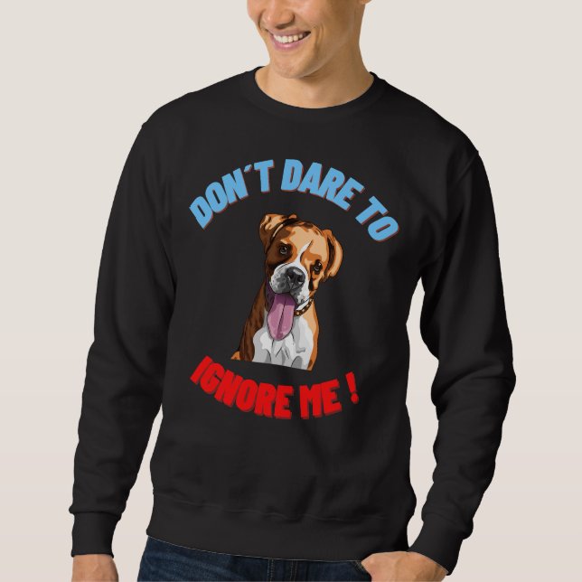 Sweatshirt Devis mignon American Pit Bull Terrier (Devant)