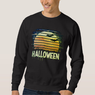 Sweatshirt d'Halloween Éffrayant rétro