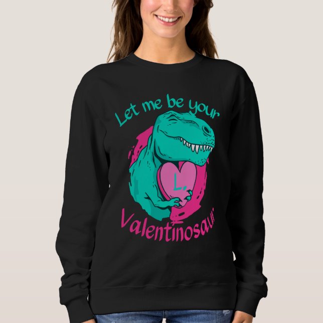 Sweatshirt Di Beloved L Initial Let me par votre Saint Valent (Devant)