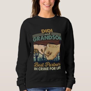 Sweatshirt Di et Grandson s'associent dans le crime premier c