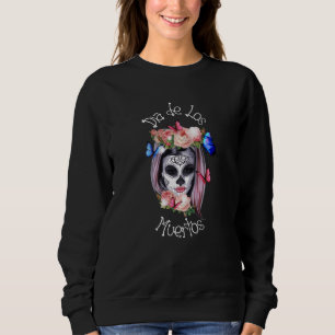 Sweatshirt Dia de los Muertos - Sugar Candy Crâne