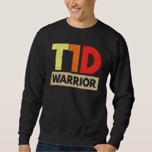 Sweatshirt Diabétique des guerriers T1D