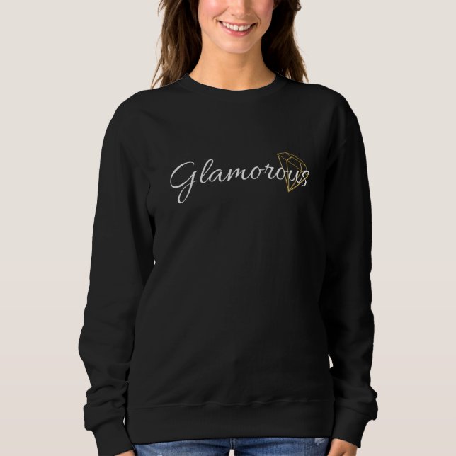 Sweatshirt Diamant glamour (Devant)