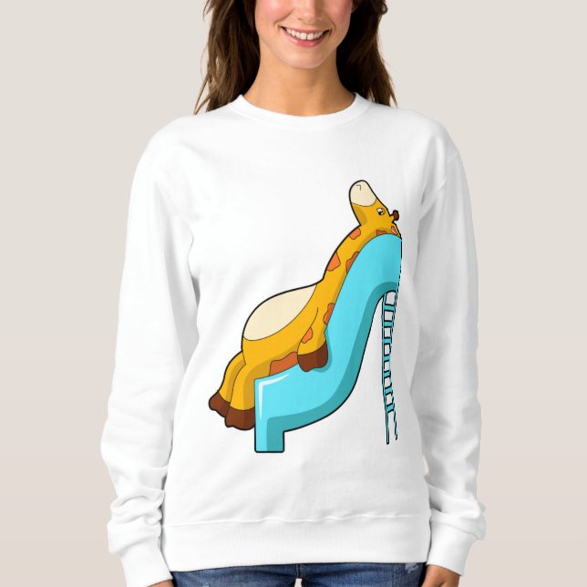 Sweatshirt Diapositive Giraffe (Devant)