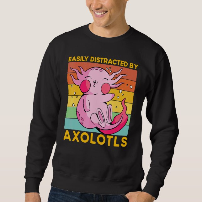 Sweatshirt Dictons d'amphibien Axolotl 4 (Devant)