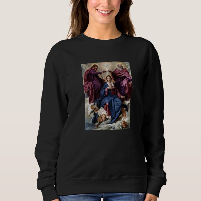 Sweatshirt Diego Velázquez 2 Coronation De La Vierge Marie (Devant)