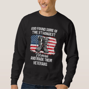 Sweatshirt Dieu a trouvé certaines des femmes les plus fortes
