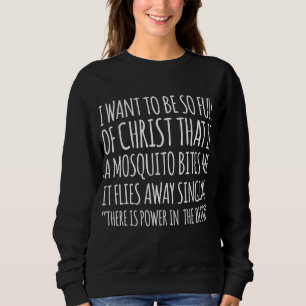 Sweatshirt Dieu Citation chrétienne Jésus drôle Bible religie