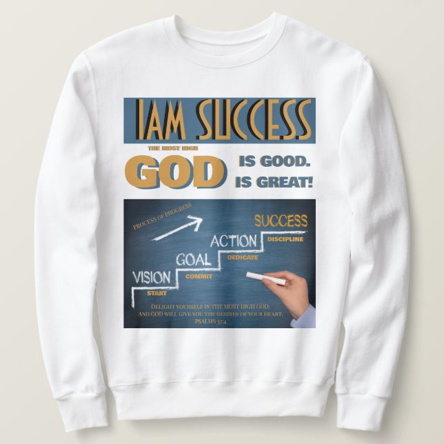 SWEATSHIRT DIEU EST (Design devant)
