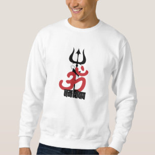 Sweatshirt Dieu hindou Shiva Om Namah Shivay avec la chambre