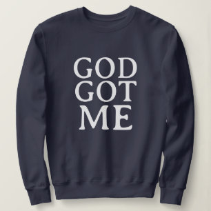 SWEATSHIRT DIEU M'A DONNÉ SIMPLE ÉLÉGANT MODERNE MINIMALISTE