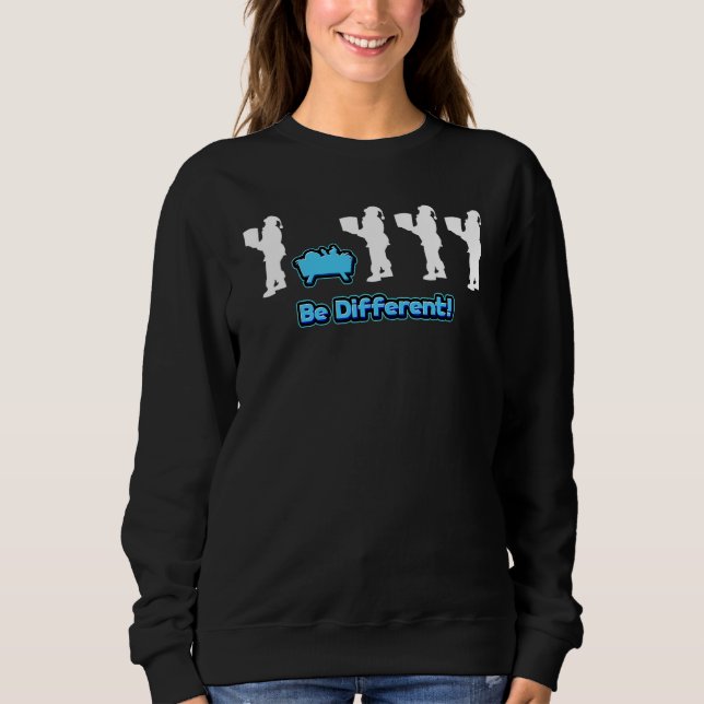Sweatshirt différent est Christkind est différent  le Père No (Devant)