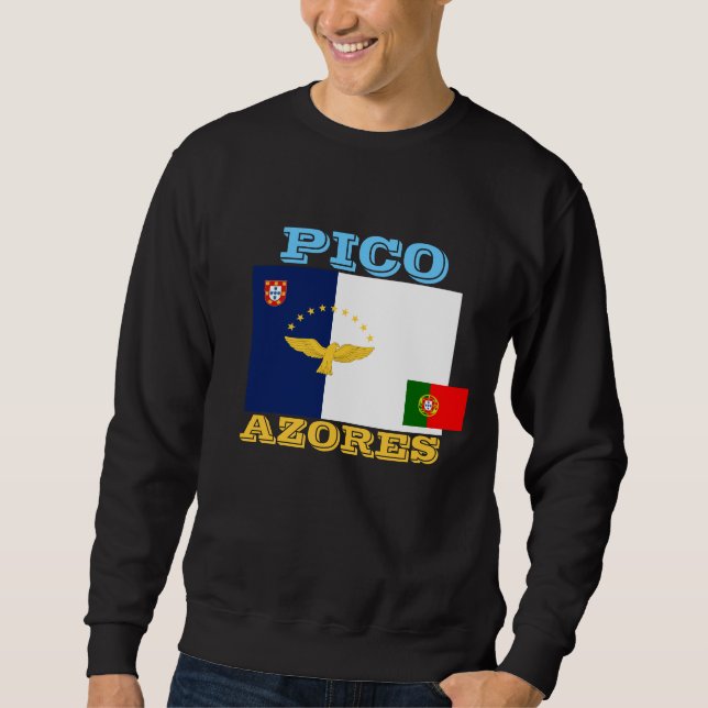 Sweatshirt d'île des Açores Pico (Devant)