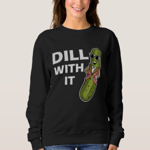 Sweatshirt Dill Conception Pour Hommes Femmes Cucumber Pic