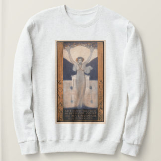 Sweatshirt d'illustration du suffrage de la femme