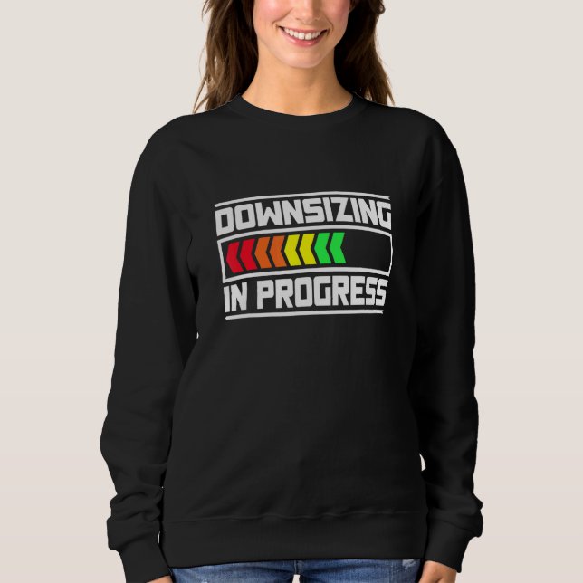 Sweatshirt Diminution En Cours Perte De Poids (Devant)