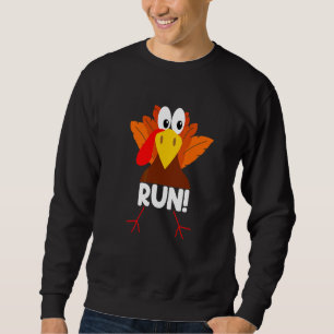 Sweatshirt Dinde de Thanksgiving heureux tenue 1