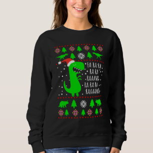 Sweatshirt Dinosaur Vilain Sweater Fa Rawr Famille