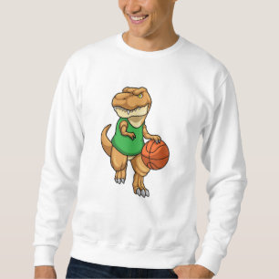Sweatshirt Dinosaure dans Sports avec basket-ball