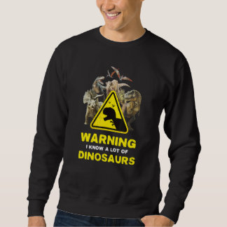 Sweatshirt Dinosaure Expert & Types De Dinosaures Pour Enfant