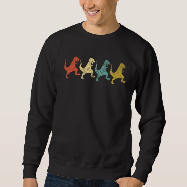 Sweatshirt Dinosaure rétro (Devant)