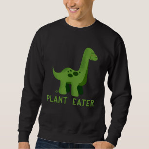 Sweatshirt Dinosaures Herbivores Mignons Végétariens Végétali