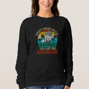 Sweatshirt Dinosaures Rex Vintages femmes Big Sistersaurus Fa