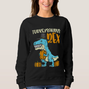 Sweatshirt Dinosaurus de dinde Rex Dab Dinde Dino Enfant Garç