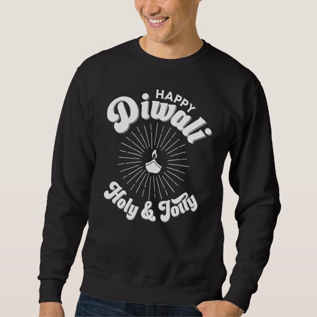 Sweatshirt Diouali sainte et joyeuse (Devant)