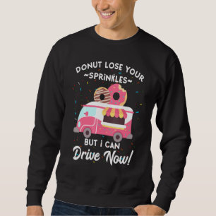 Sweatshirt Diplômé de l'école de conduite J'ai passé mon perm
