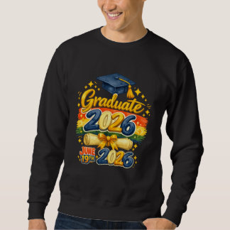 Sweatshirt Diplômé sur mesure de la promotion 2026 Famille Cr